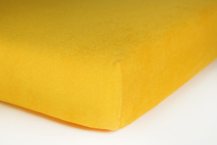 Prześcieradło z gumką 180x200 cm Bananowe Frotte Famitex