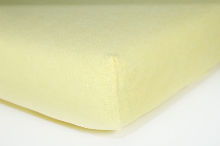 Prześcieradło z gumką 200x220 cm Ecru Frotte Delta