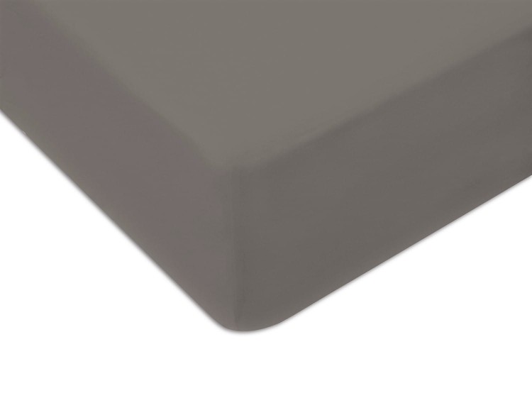 Prześcieradło z gumką 220x200 cm Ciemny Szary Jersey Famitex