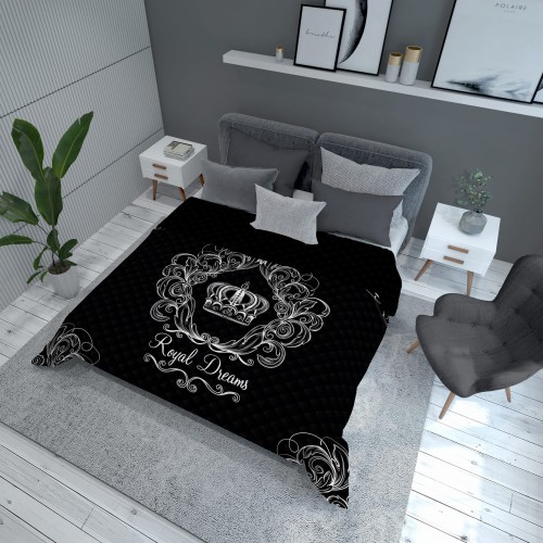 Dwustronna Narzuta Dekoracyjna Holland 170x210 Royal Dreams K40 Detexpol