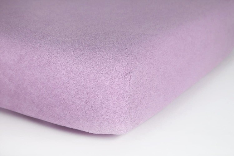 Prześcieradło Dziecięce z gumką 60x120 cm Wrzos Frotte Delta