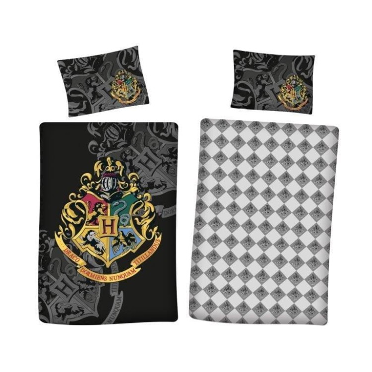 Pościel 140x200 + Poszewka 100% Bawełna Harry Potter HP03 Detexpol