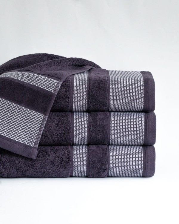 Ręcznik 70x140 550g 100% Bawełna Carlo PLUM  Detexpol