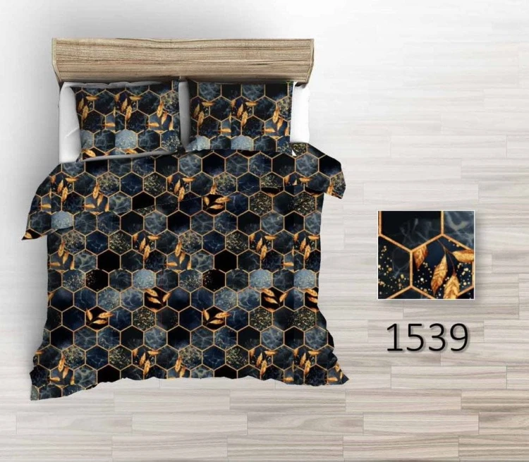 Pościel 180x200cm + 2 Poszewki 100% Bawełna P1539 Fabryka Pościeli