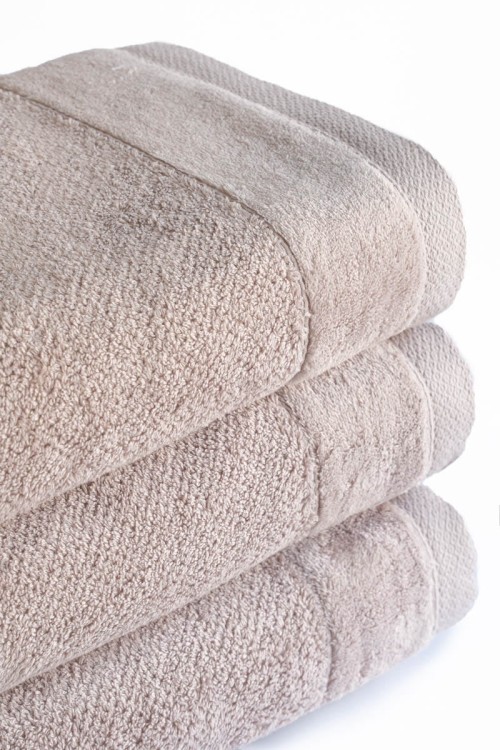 Ręcznik 70x140cm 550g 100% Bawełna Vito Oyester/ Beż Detexpol