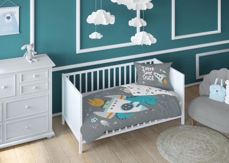 Pościel Bawełniana 90x120 Dwustronna 4279B  Detexpol