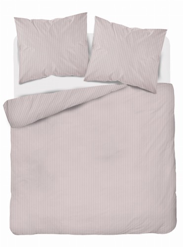 Pościel 220x200 + 2 Poszewki Satyna 100% Bawełna Pure Pudrowy Róż Fabryka Pościel