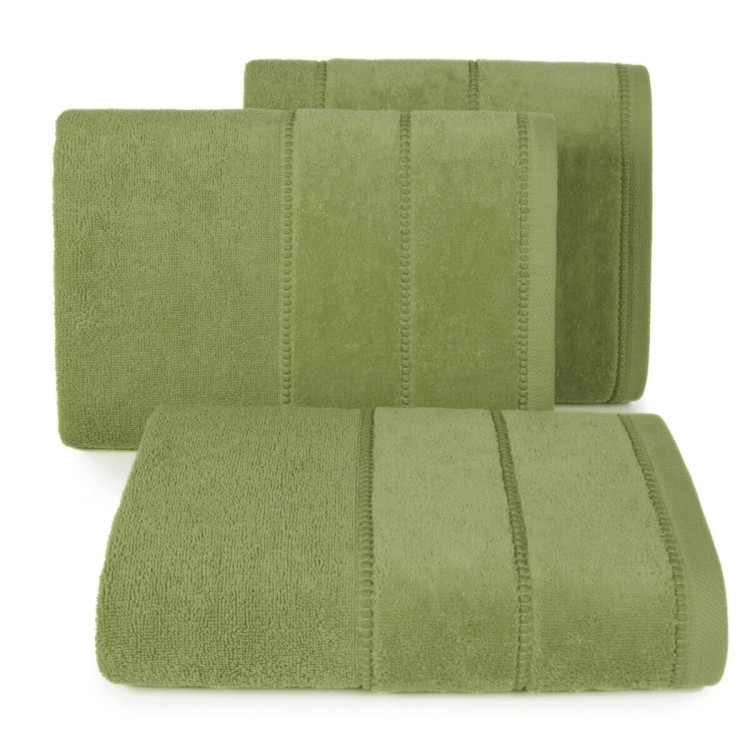 Ręcznik 70x140 500g 100% Bawełna Mari Oliwkowy Eurofirany
