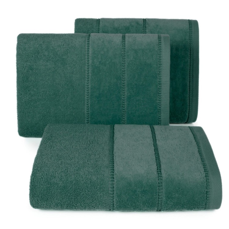 Ręcznik 50x90 500g 100% Bawełna Mari Butelkowa Zieleń  Eurofirany