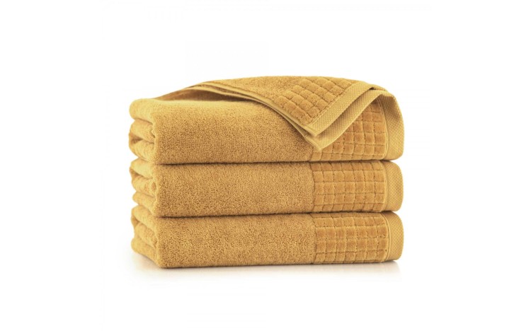 Ręcznik Antybakteryjny 50x100cm 500g Musztardowy Paulo 3  Antibacterial+ Zwoltex