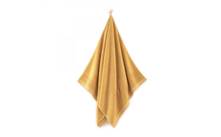 Ręcznik Antybakteryjny 50x100cm 500g Musztardowy Paulo 3  Antibacterial+ Zwoltex