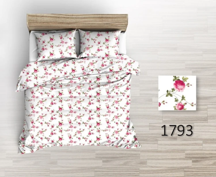 Pościel 220x200 + 2 Poszewki 100% Bawełna P1793 Famitex