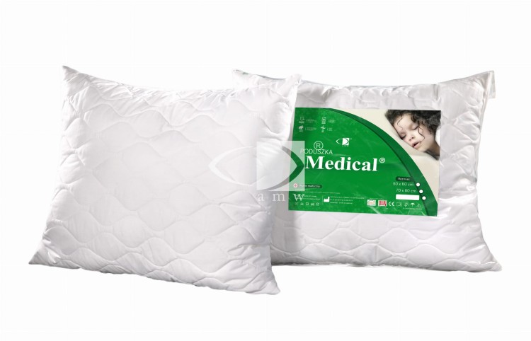 Poduszka Antyalergiczna 40x40cm Medical Biała AMW