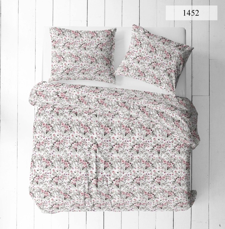 Pościel 160x200 + 2 Poszewki 100% Bawełna P1452 Famitex