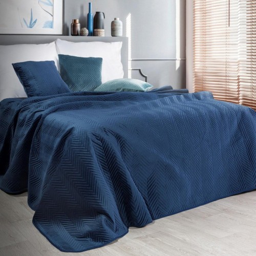Narzuta Velvet 170x210 Sofia Granatowy Eurofirany