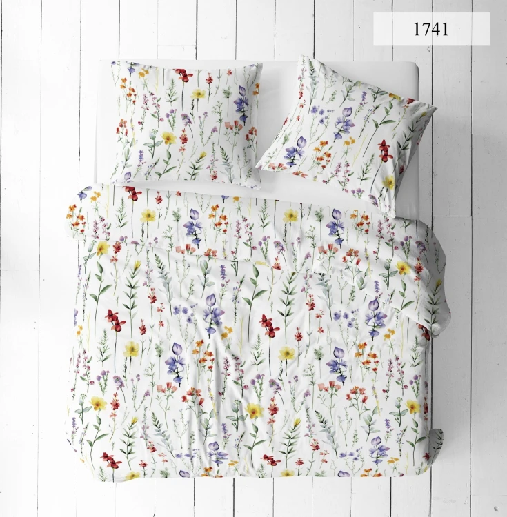 Pościel 180x200 + 2 Poszewki 100% Bawełna P1741 Famitex