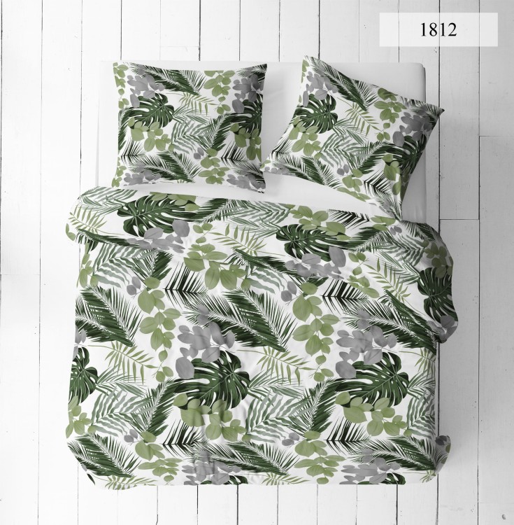 Pościel 220x200cm + 2 Poszewki 100% Bawełna P1812 Harmony Collection Famitex