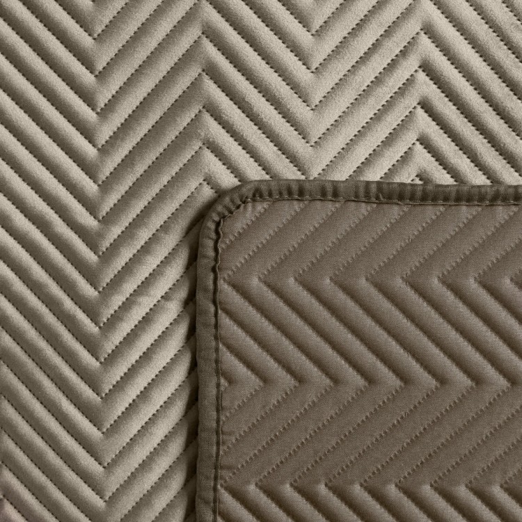 Narzuta Velvet 70x160 Sofia Brązowy Eurofirany
