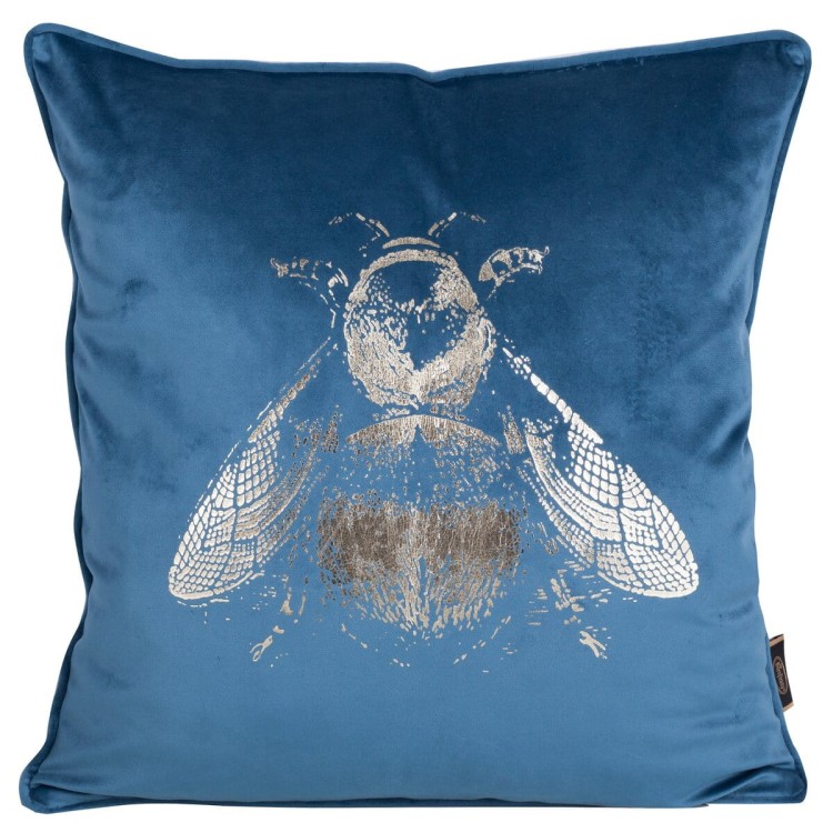 Poszewka Dekoracyjna 45x45cm BLINK 41C Niebieska Eurofirany