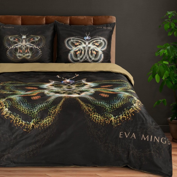 Pościel 160x200 + 2 Poszewki Satyna 100% Bawełna EVA 11 by Eva Minge Eurofirany