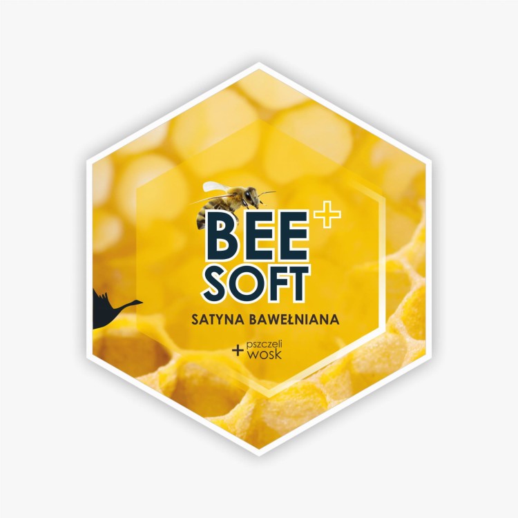 Kołdra Antyalergiczna 135x200cm Bee Soft Satyna Bawełniana Letnia AMZ