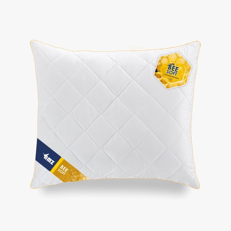 Poduszka Antyalergiczna 50x60cm Bee Soft Satyna Bawełniana Termo AMZ