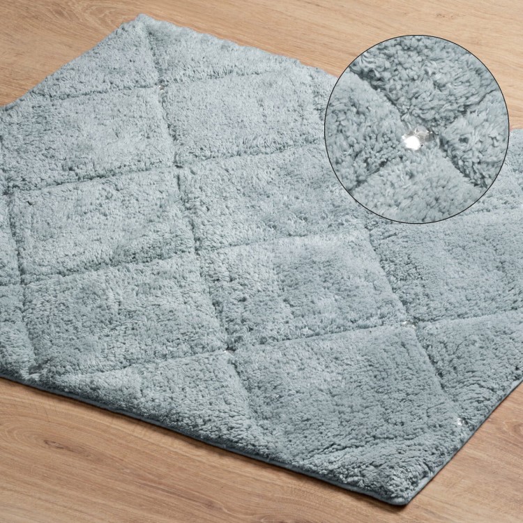 Dywanik Łazienkowy 60x90cm CHIC 2 Srebrny Eurofirany