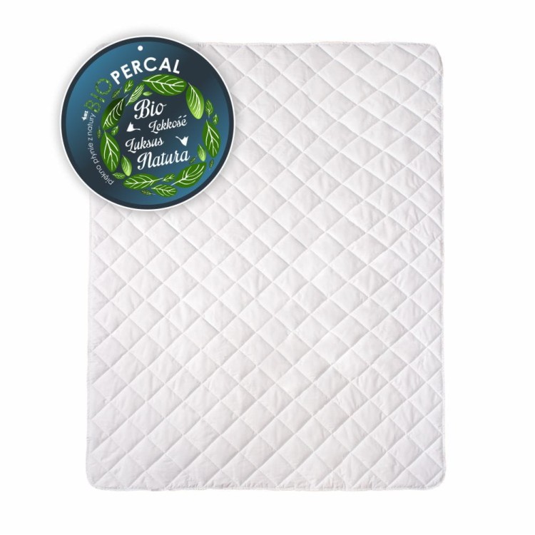 Podkład na Materac 90x200cm BIOPERCAL 100% Bio Bawełna AMZ