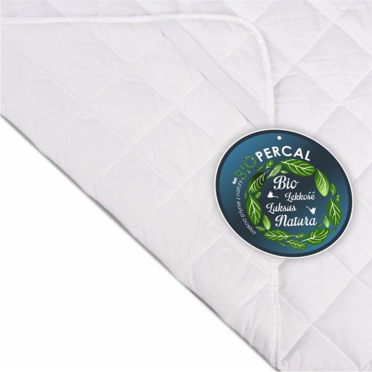 Podkład na Materac 220x200cm BIOPERCAL 100% Bio Bawełna AMZ