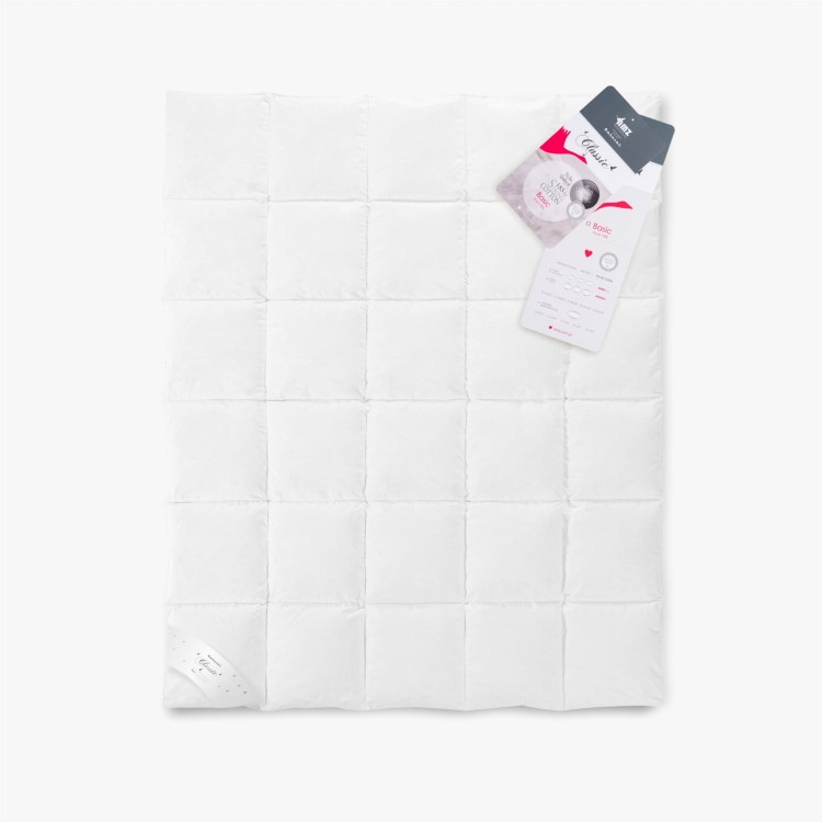 Kołdra Puchowa 180x200cm Basic Całoroczna 70% Puch AMZ