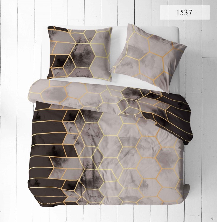 Pościel 220x200 + 2 Poszewki 100% Bawełna P1537 Famitex