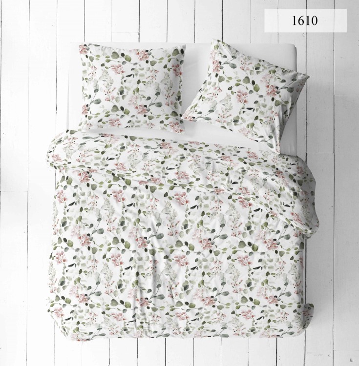 Pościel 220x200 + 2 Poszewki 100% Bawełna P1610 Famitex