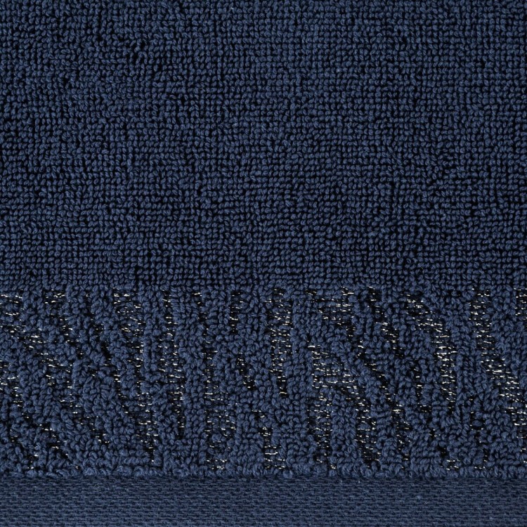 Ręcznik 30x50 500g 100% Bawełna Margo Granatowy Eurofirany