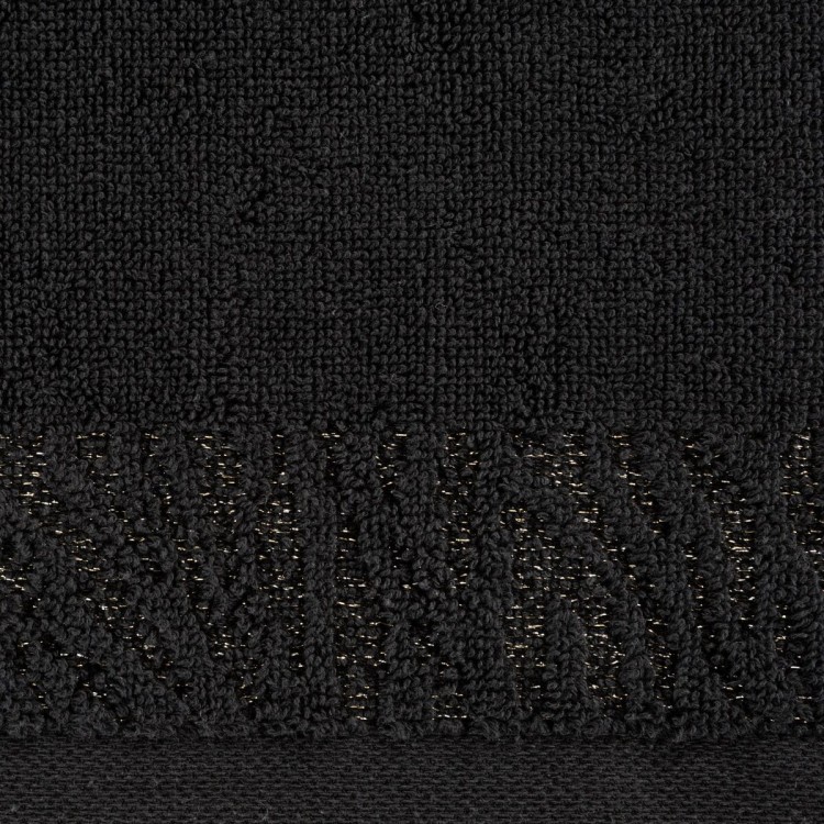 Ręcznik 50x90 500g 100% Bawełna Margo Czarny Eurofirany