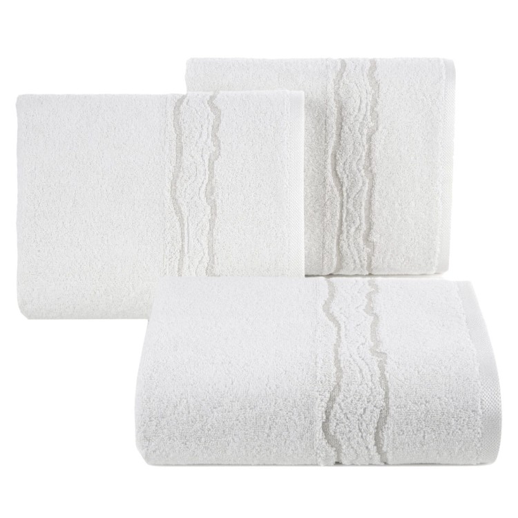 Ręcznik 30x50 500g 100% Bawełna Karin Biały Eurofirany