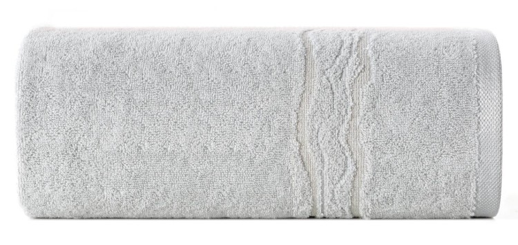 Ręcznik 30x50 500g 100% Bawełna Karin Srebrny Eurofirany