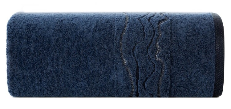 Ręcznik 30x50 500g 100% Bawełna Karin Granatowy Eurofirany