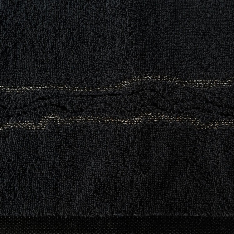 Ręcznik 30x50 500g 100% Bawełna Karin Czarny Eurofirany