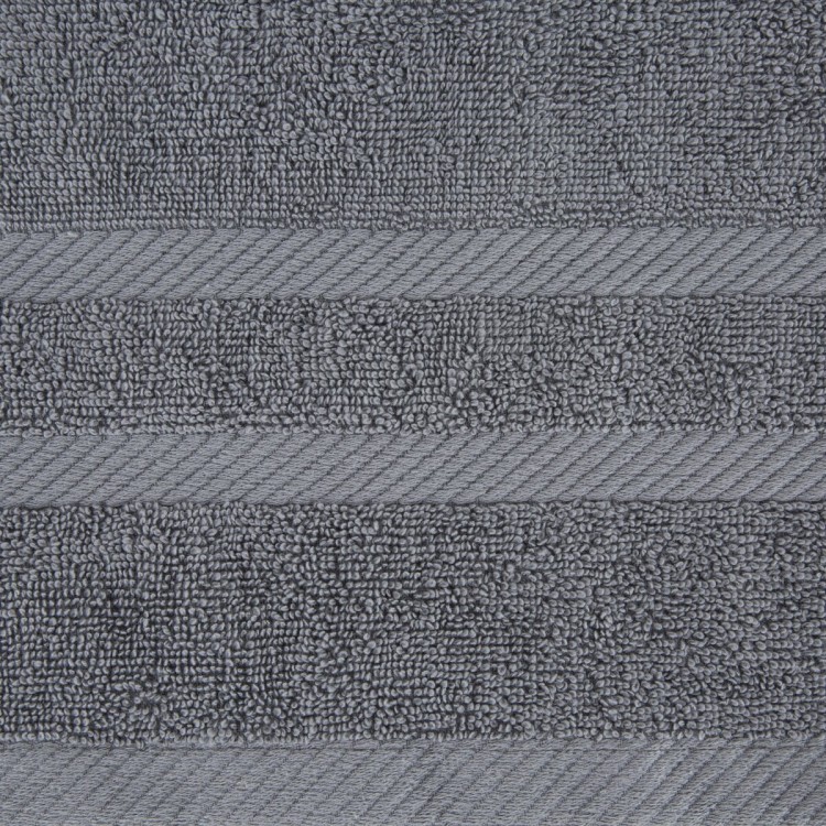 Ręcznik 30x50 500g 100% Bawełna Milo Stalowy Eurofirany