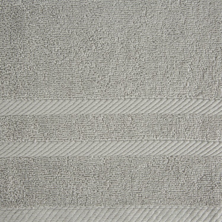 Ręcznik 50x90 500g 100% Bawełna Milo Srebrny Eurofirany