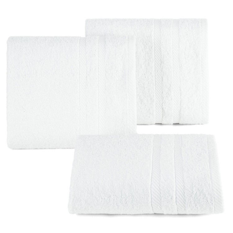 Ręcznik 70x140 500g 100% Bawełna Milo Biały Eurofirany