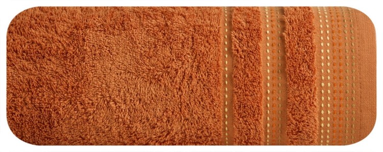 Ręcznik 30x50 500g 100% Bawełna Pola Pomarańczowy Eurofirany