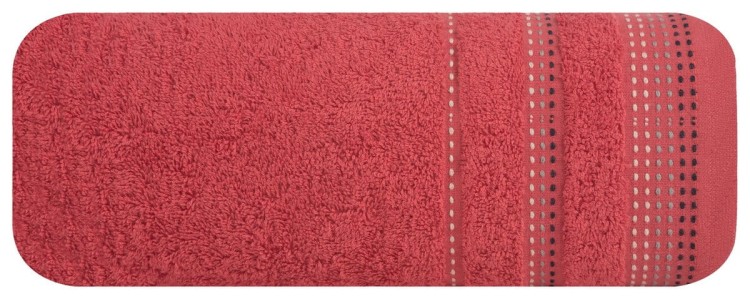 Ręcznik 30x50 500g 100% Bawełna Pola Czerwony Eurofirany