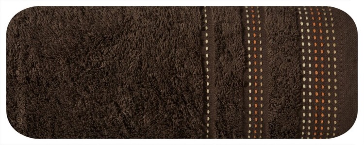 Ręcznik 50x90 500g 100% Bawełna Pola Brązowy Eurofirany