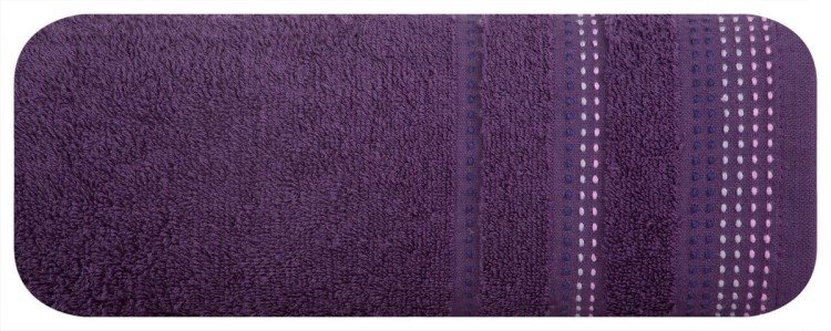 Ręcznik 50x90 500g 100% Bawełna Pola Śliwka Eurofirany