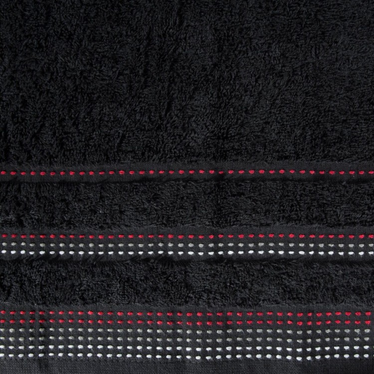 Ręcznik 50x90 500g 100% Bawełna Pola Czarny Eurofirany