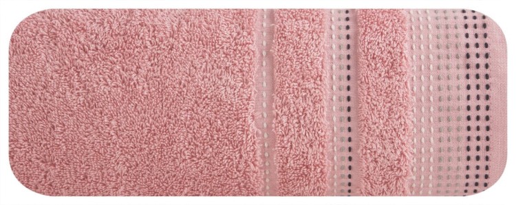 Ręcznik 50x90 500g 100% Bawełna Pola Pudrowy Róż Eurofirany
