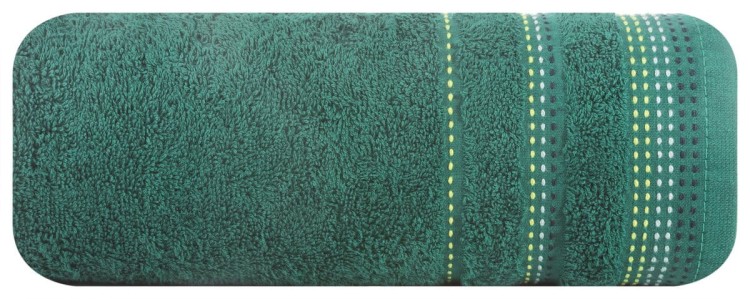 Ręcznik 50x90 500g 100% Bawełna Pola Ciemna Zieleń Eurofirany