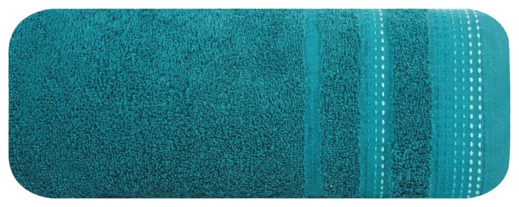 Ręcznik 70x140 500g 100% Bawełna Pola Ciemny Turkus Eurofirany