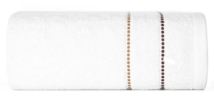 Ręcznik 50x90 500g 100% Bawełna Suzi Biały Eurofirany